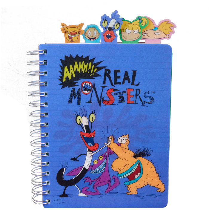 Loungefly Nickelodeon Rewind Triple Lenticular Tab Journal