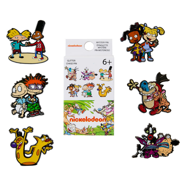 Loungefly Nickelodeon Retro Mystery Blind Box Pin