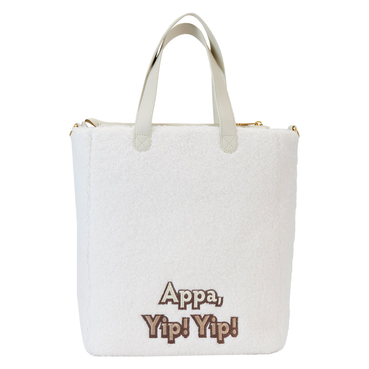 Loungefly Nickelodeon Avatar: The Last Airbender Appa Cosplay Tote with Momo Charm