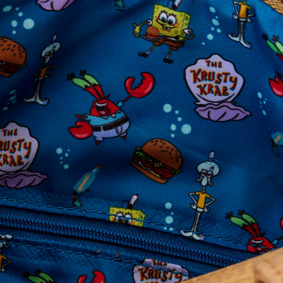 Loungefly Nickelodeon Spongebob 25th Anniversary Krusty Krab Figural Crossbody Bag