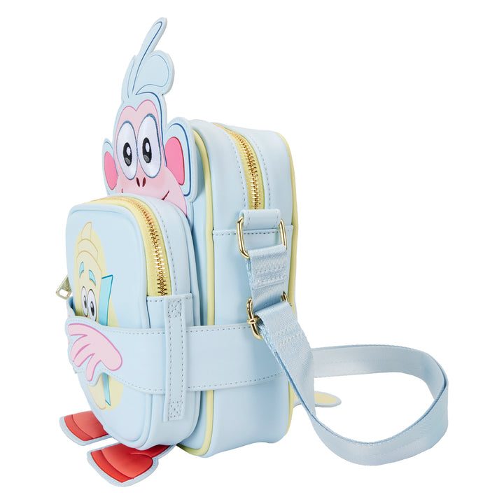 Loungefly Nickelodeon Dora the Explorer Boots Crossbuddies Bag