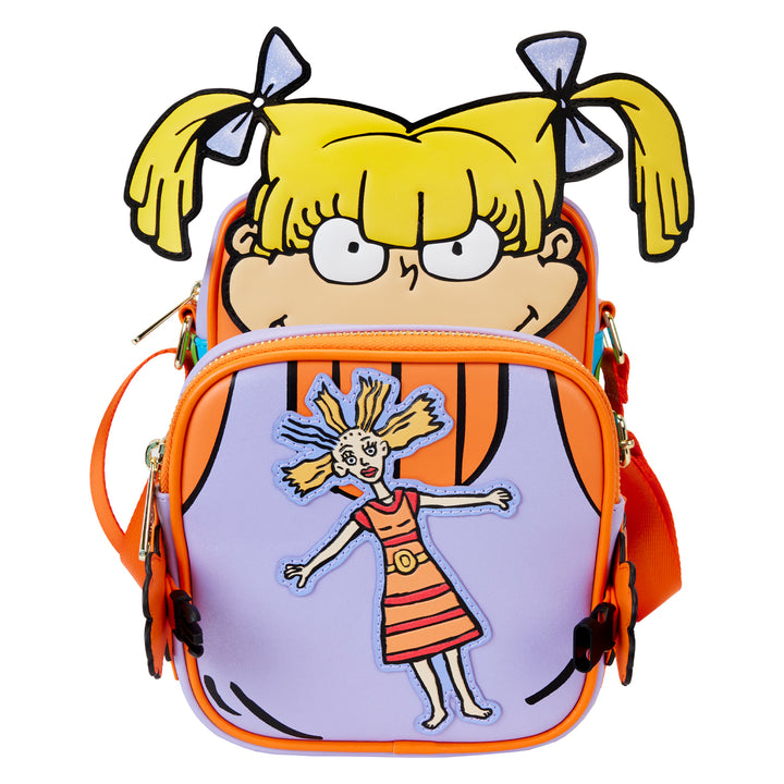 Loungefly Nickelodeon Rugrats Angelica Crossbuddies Bag