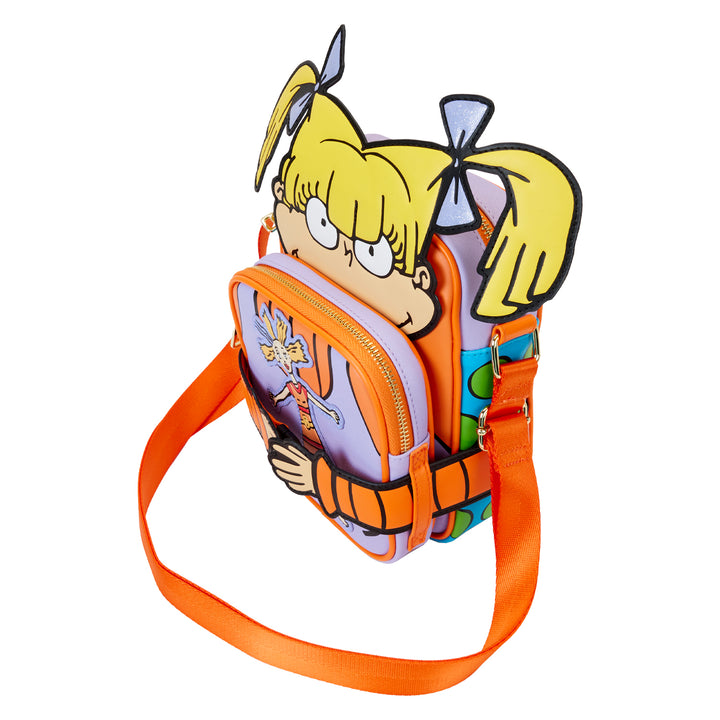 Loungefly Nickelodeon Rugrats Angelica Crossbuddies Bag