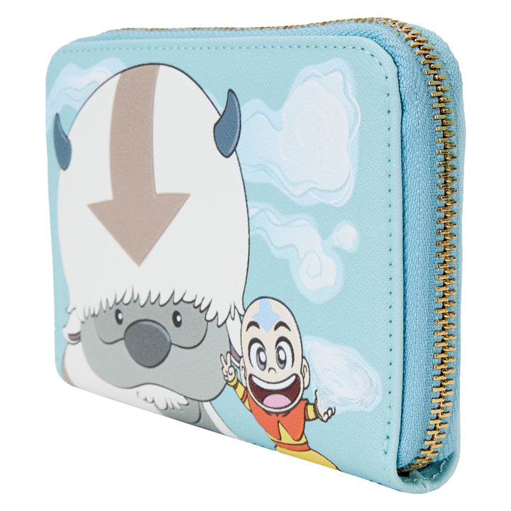 Loungefly Nickelodeon Avatar: The Last Airbender Aang Appa Momo Wallet