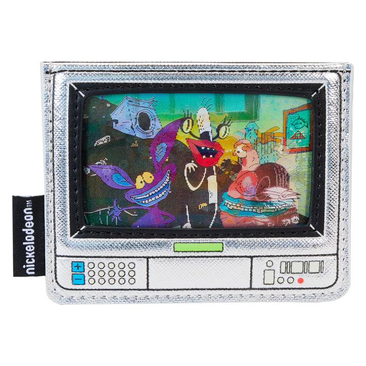 Loungefly Nickelodeon Retro TV Triple Lenticular Cardholder