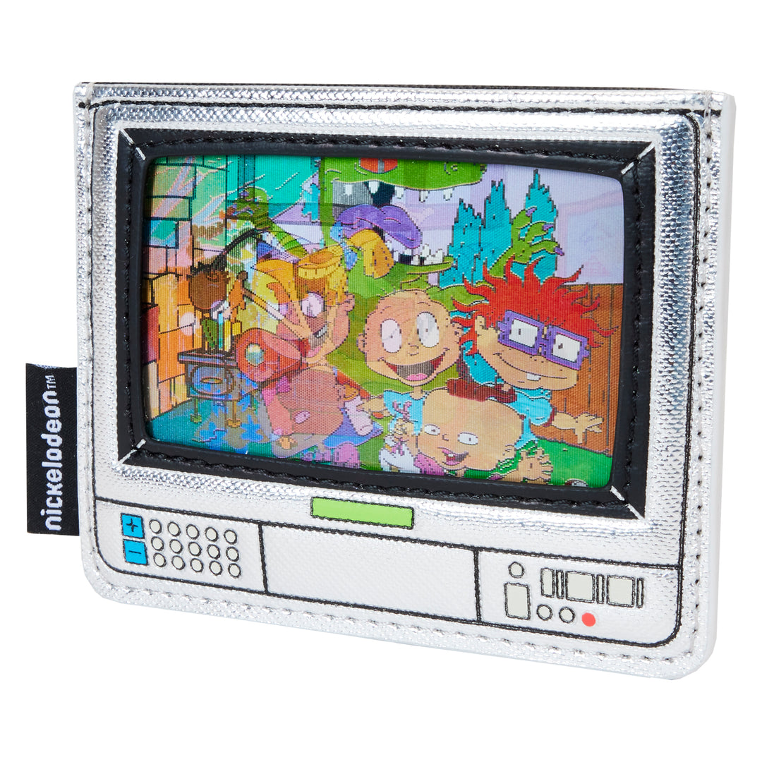 Loungefly Nickelodeon Retro TV Triple Lenticular Cardholder