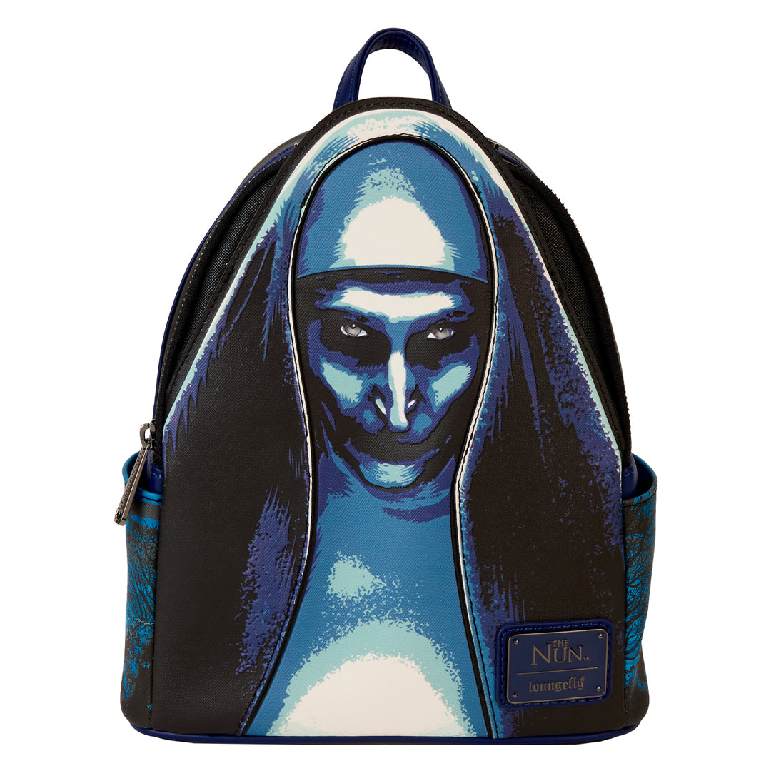 Loungefly Warner Brothers The Nun Cosplay Light Up/Glow in the Dark Mini Backpack