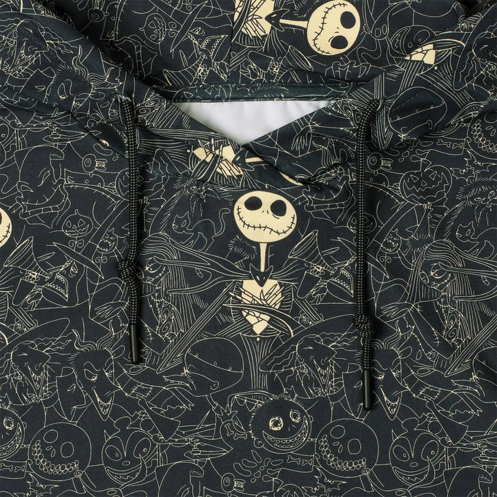 RSVLTS Disney The Nightmare Before Christmas "Bone Daddy" - Performance Hoodie