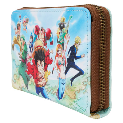 Loungefly Toei One Piece Puffy Gang Wallet