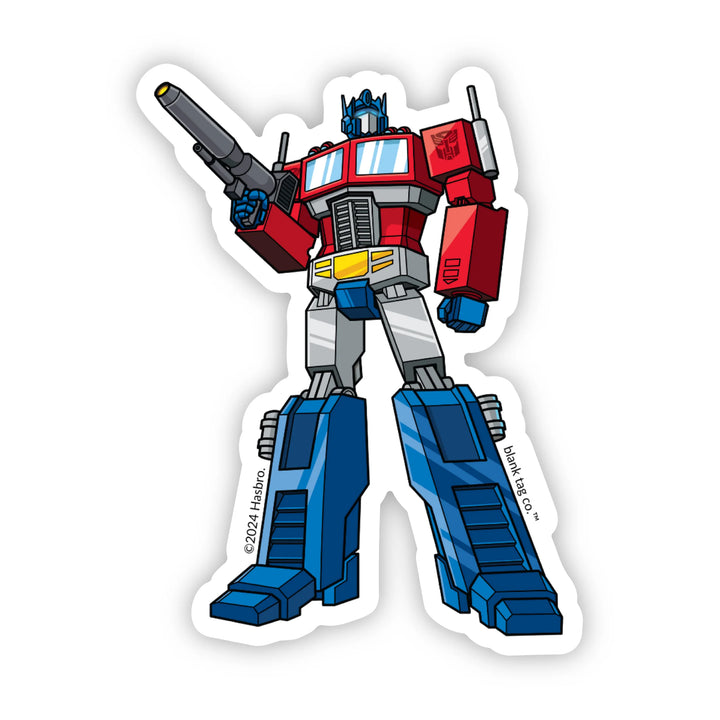 The Transformers Optimus Prime Waterproof Sticker