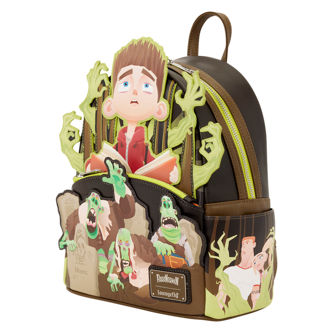 Loungefly ParaNorman Zombies Glow Mini Backpack