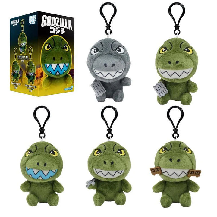 Super 7 Toho Godzilla Super Duper Plush Blind Box Wave 1