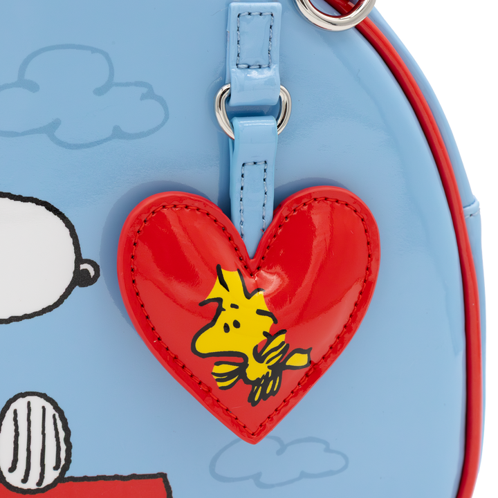 Whatever! Makes You Happy Peanuts 75th Anniversary Snoopy “Happiness Is a Good Friend” Bowler Bag
