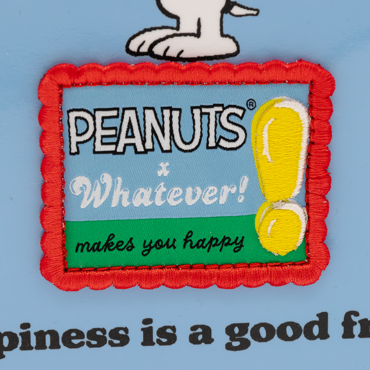 Whatever! Makes You Happy Peanuts 75th Anniversary Snoopy “Happiness Is a Good Friend” Bowler Bag