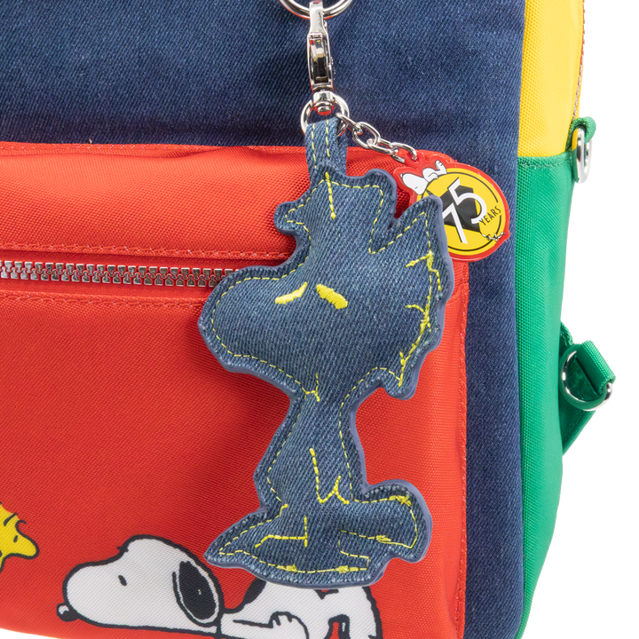 Whatever! Makes You Happy Peanuts 75th Anniversary Mystery Bag Padded Denim Character Bag Charms