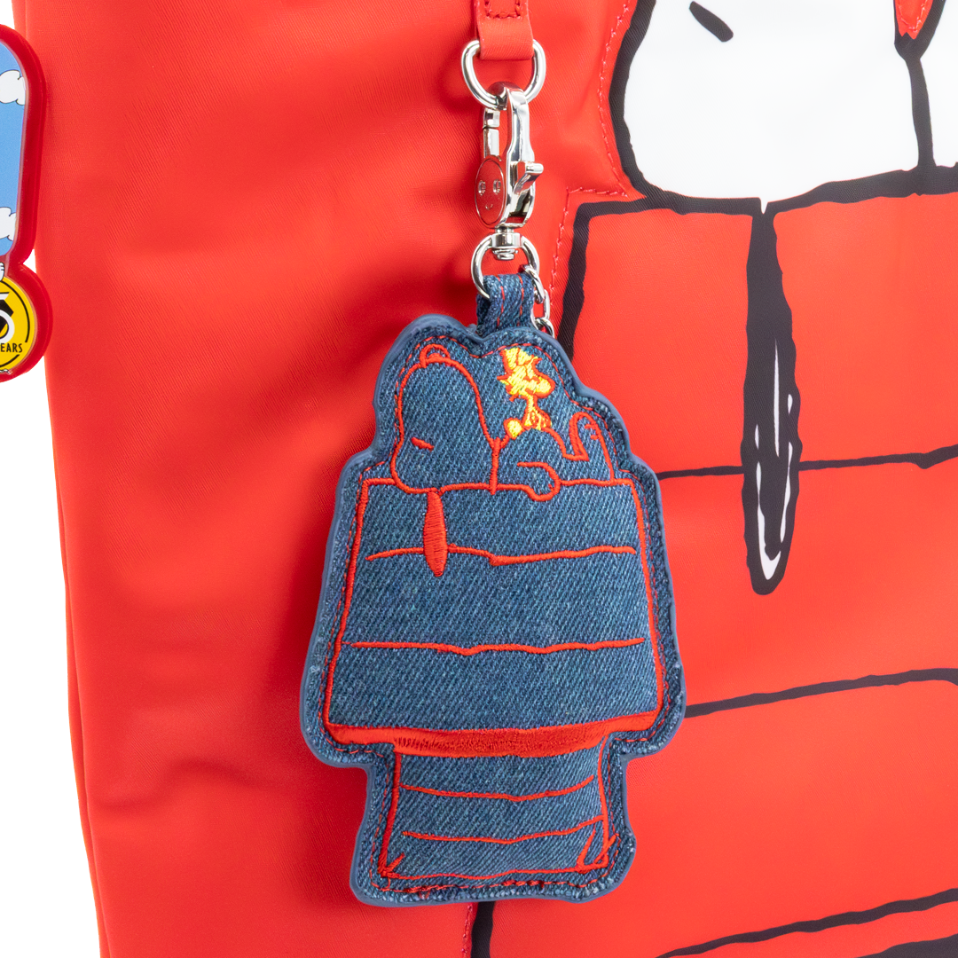 Whatever! Makes You Happy Peanuts 75th Anniversary Mystery Bag Padded Denim Character Bag Charms