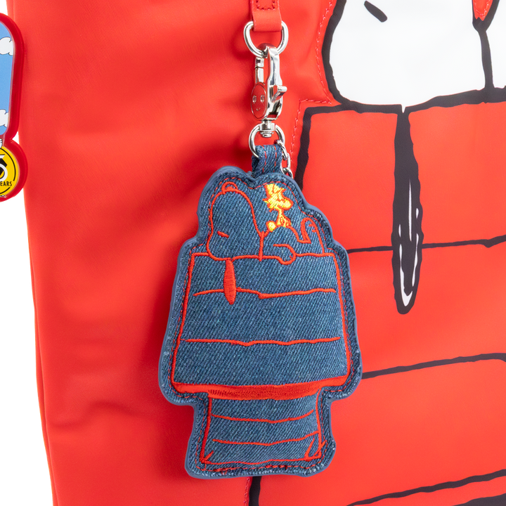 Whatever! Makes You Happy Peanuts 75th Anniversary Mystery Bag Padded Denim Character Bag Charms