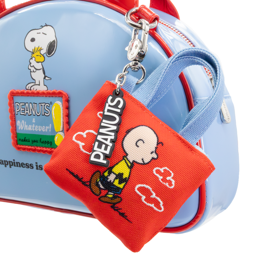 Whatever! Makes You Happy Peanuts 75th Anniversary Mystery Box “In Clouds” Mini Tote Bag Charms