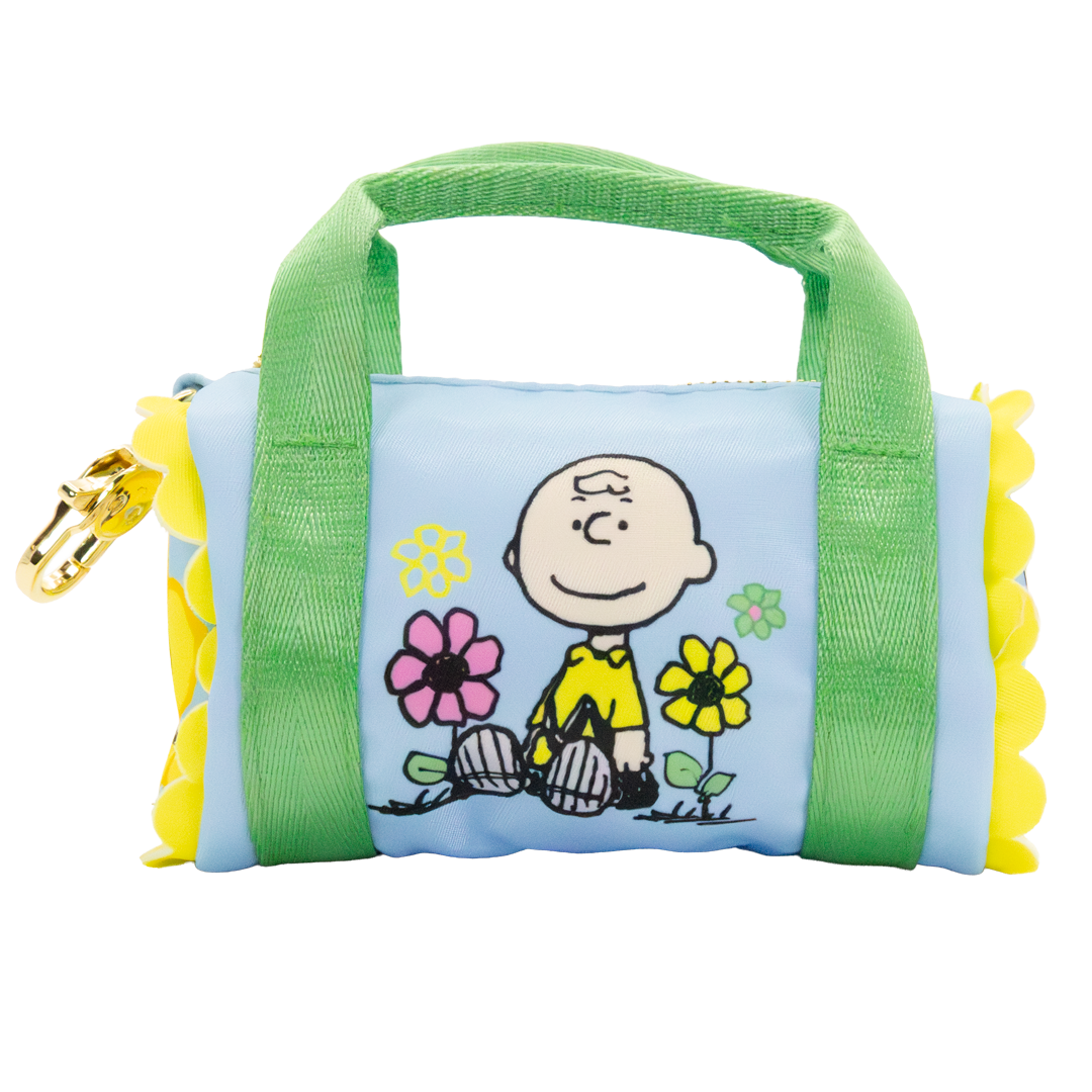 Whatever! Makes You Happy Peanuts Sherbert Spring Mystery Box Mini Duffle Bag Charm