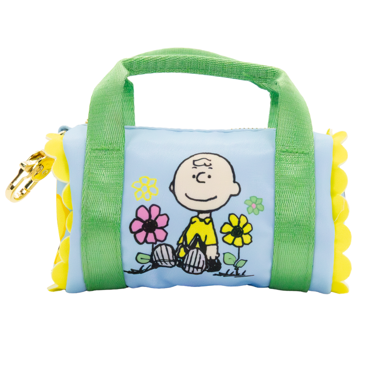 Whatever! Makes You Happy Peanuts Sherbert Spring Mystery Box Mini Duffle Bag Charm