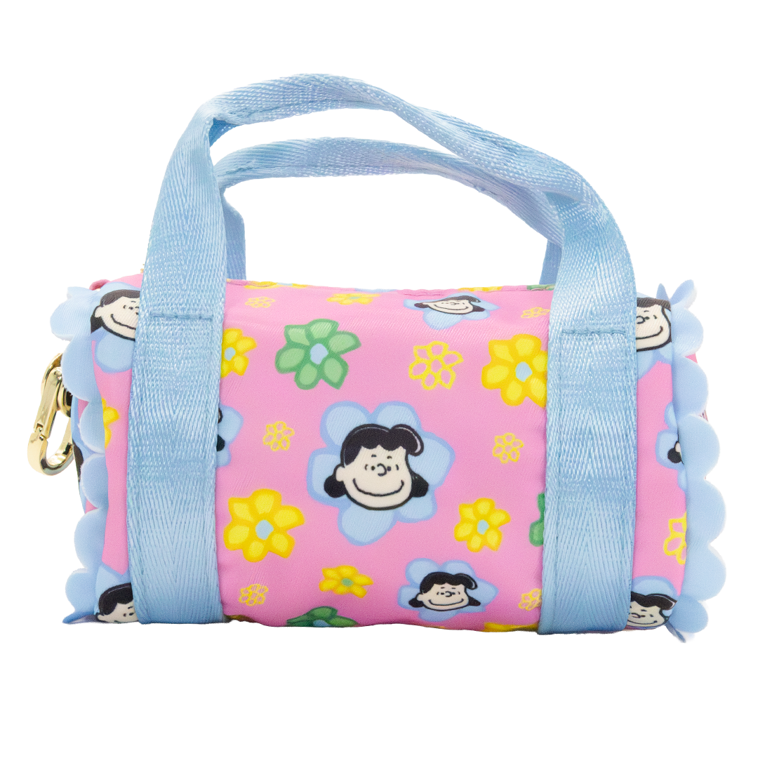 Whatever! Makes You Happy Peanuts Sherbert Spring Mystery Box Mini Duffle Bag Charm