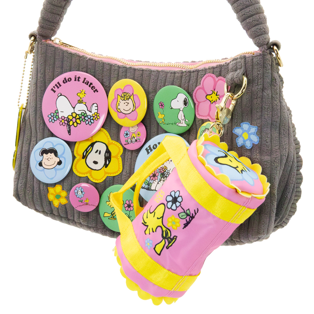 Whatever! Makes You Happy Peanuts Sherbert Spring Mystery Box Mini Duffle Bag Charm