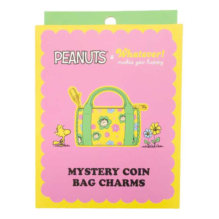 Whatever! Makes You Happy Peanuts Sherbert Spring Mystery Box Mini Duffle Bag Charm