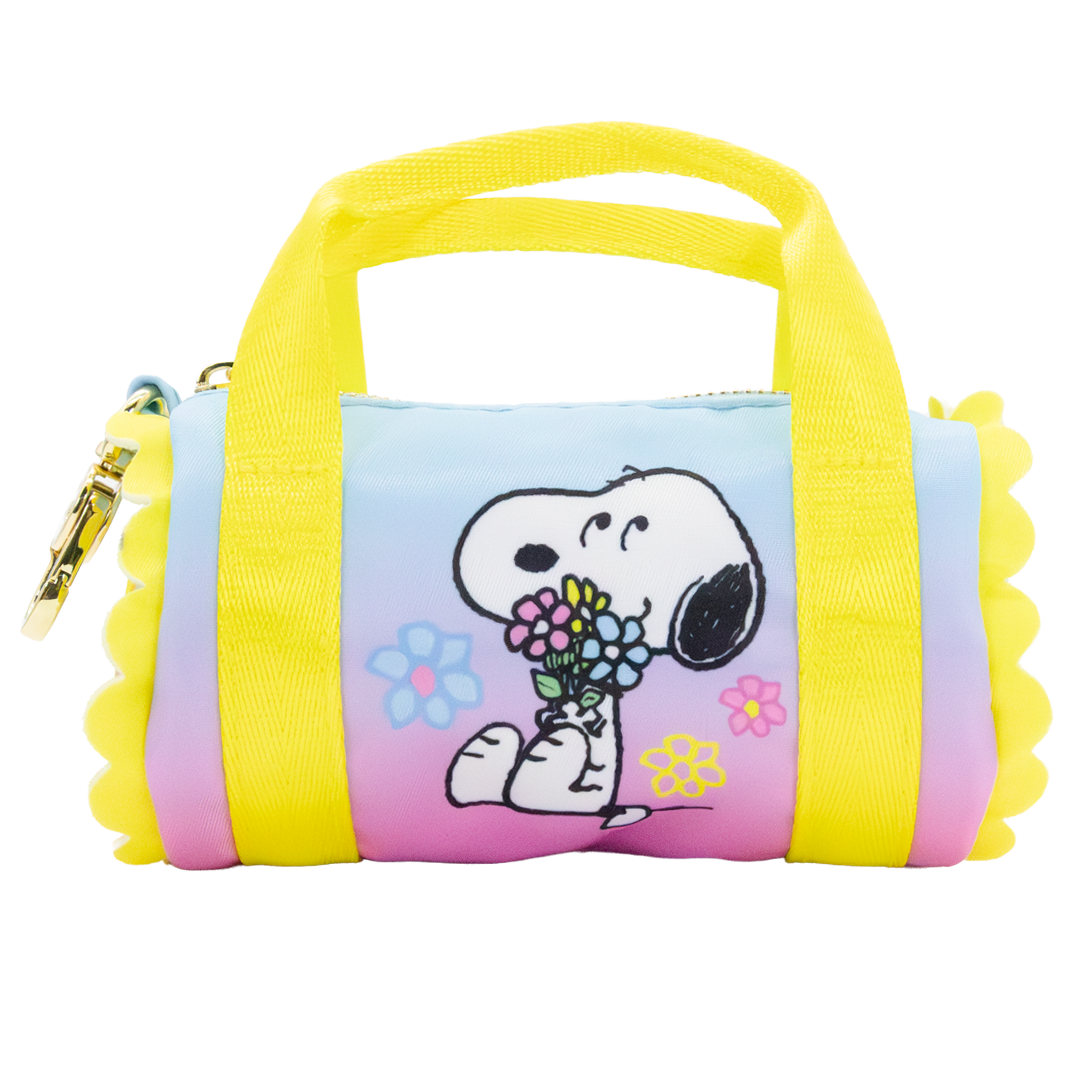Whatever! Makes You Happy Peanuts Sherbert Spring Mystery Box Mini Duffle Bag Charm