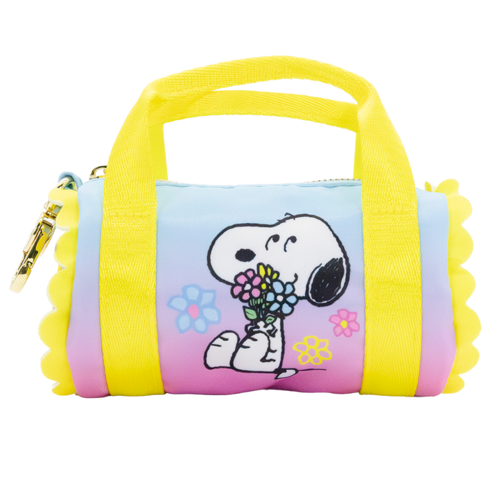 Whatever! Makes You Happy Peanuts Sherbert Spring Mystery Box Mini Duffle Bag Charm