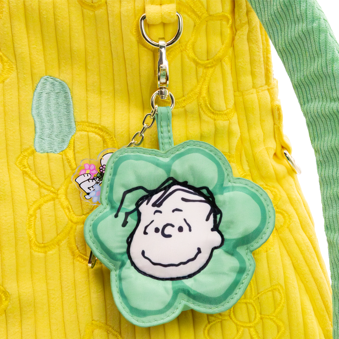 Whatever! Makes You Happy Peanuts Sherbert Spring Flowers Mystery Box Coin Bag Charm