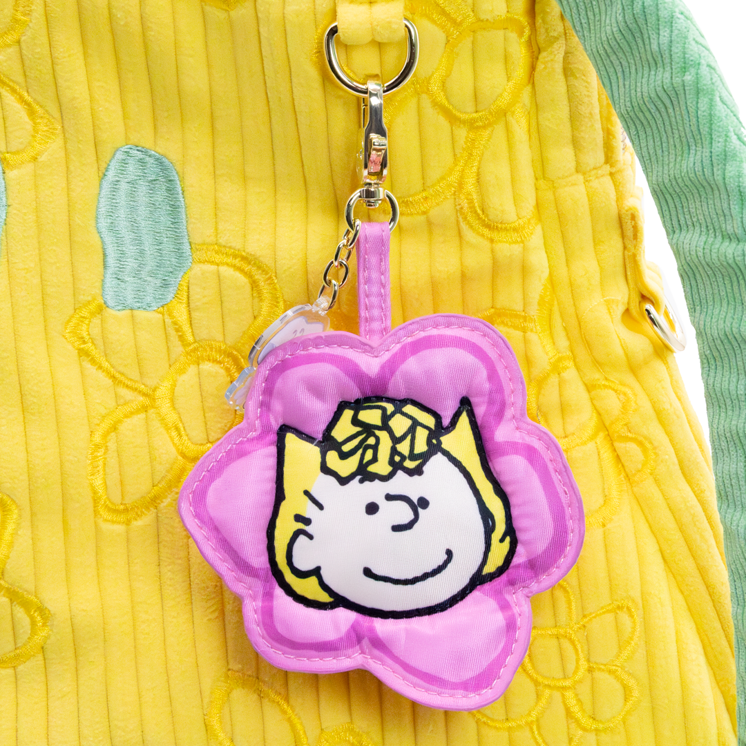 Whatever! Makes You Happy Peanuts Sherbert Spring Flowers Mystery Box Coin Bag Charm