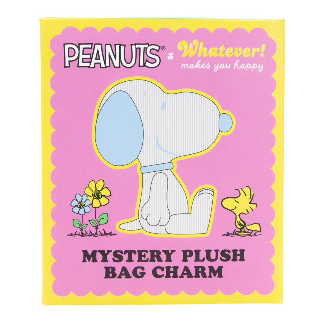 Whatever! Makes You Happy Peanuts Sherbert Spring Mystery Box Corduroy Plush Bag Charm