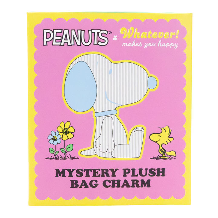 Whatever! Makes You Happy Peanuts Sherbert Spring Mystery Box Corduroy Plush Bag Charm
