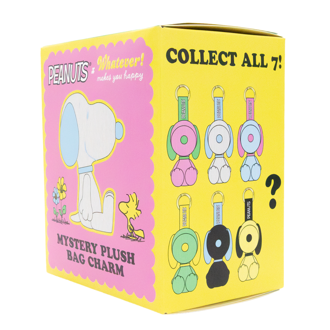 Whatever! Makes You Happy Peanuts Sherbert Spring Mystery Box Corduroy Plush Bag Charm