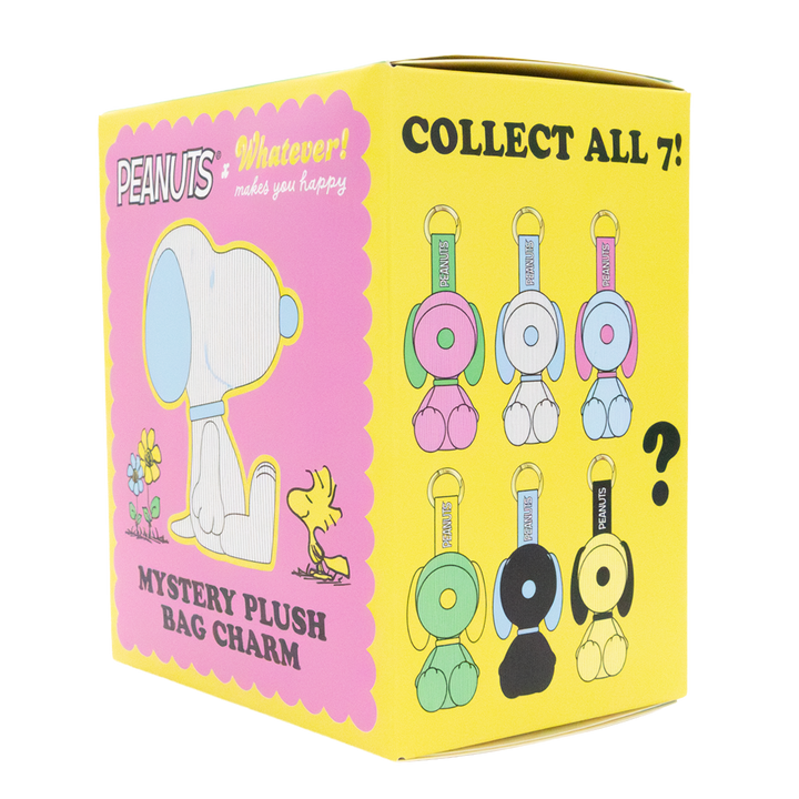 Whatever! Makes You Happy Peanuts Sherbert Spring Mystery Box Corduroy Plush Bag Charm