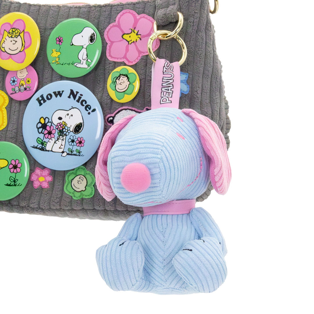 Whatever! Makes You Happy Peanuts Sherbert Spring Mystery Box Corduroy Plush Bag Charm