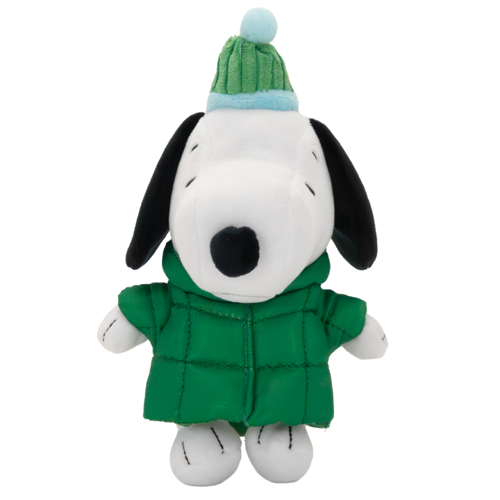 Whatever! Makes You Happy Peanuts Snoopy Puffer Jacket Mystery Box Plush Bag Charm