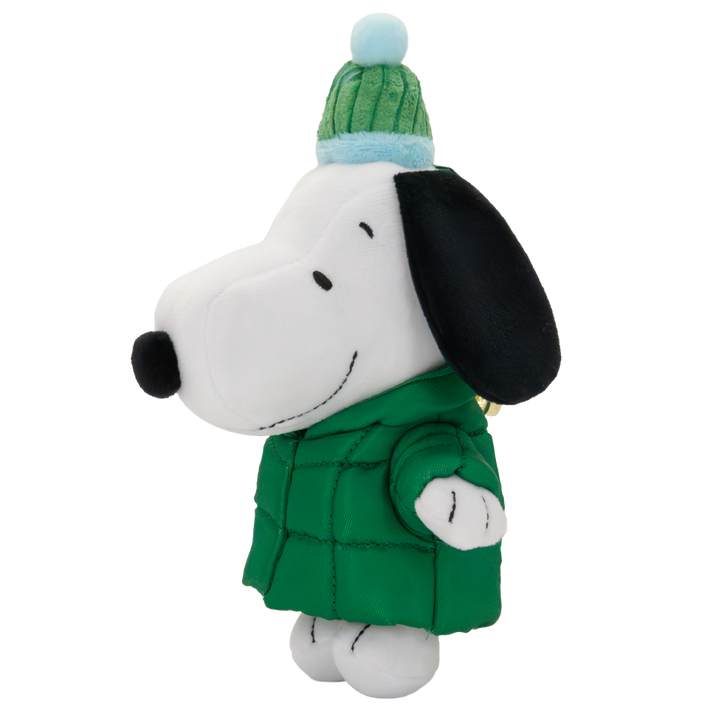 Whatever! Makes You Happy Peanuts Snoopy Puffer Jacket Mystery Box Plush Bag Charm