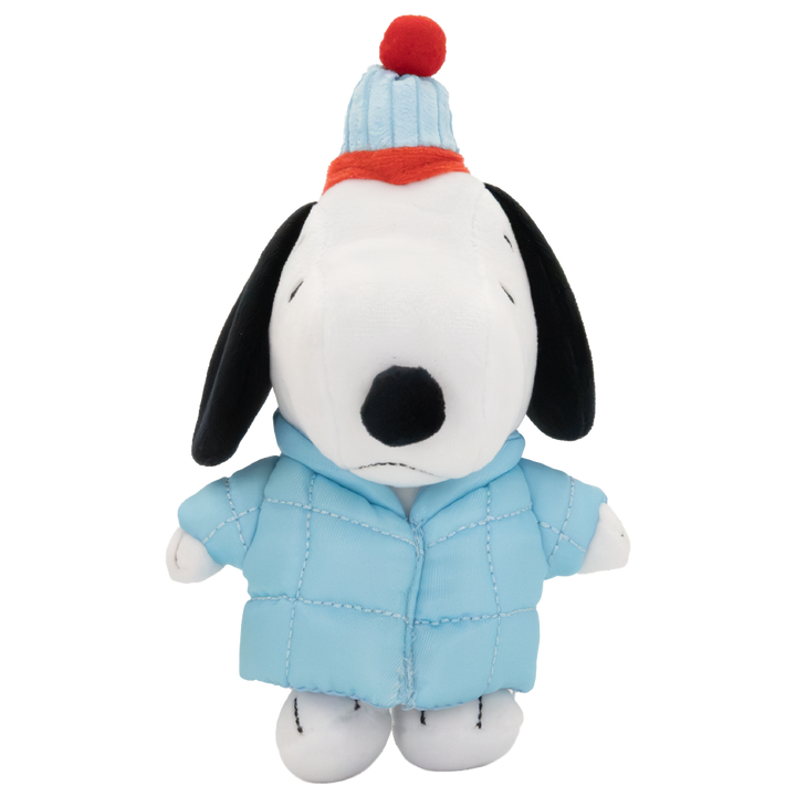 Whatever! Makes You Happy Peanuts Snoopy Puffer Jacket Mystery Box Plush Bag Charm