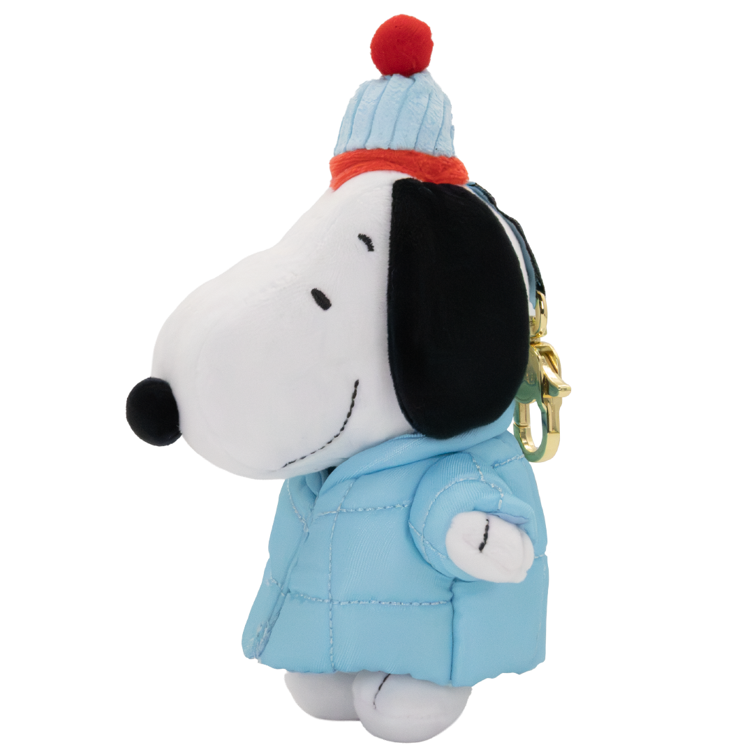 Whatever! Makes You Happy Peanuts Snoopy Puffer Jacket Mystery Box Plush Bag Charm