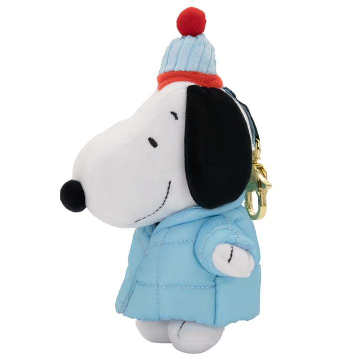 Whatever! Makes You Happy Peanuts Snoopy Puffer Jacket Mystery Box Plush Bag Charm