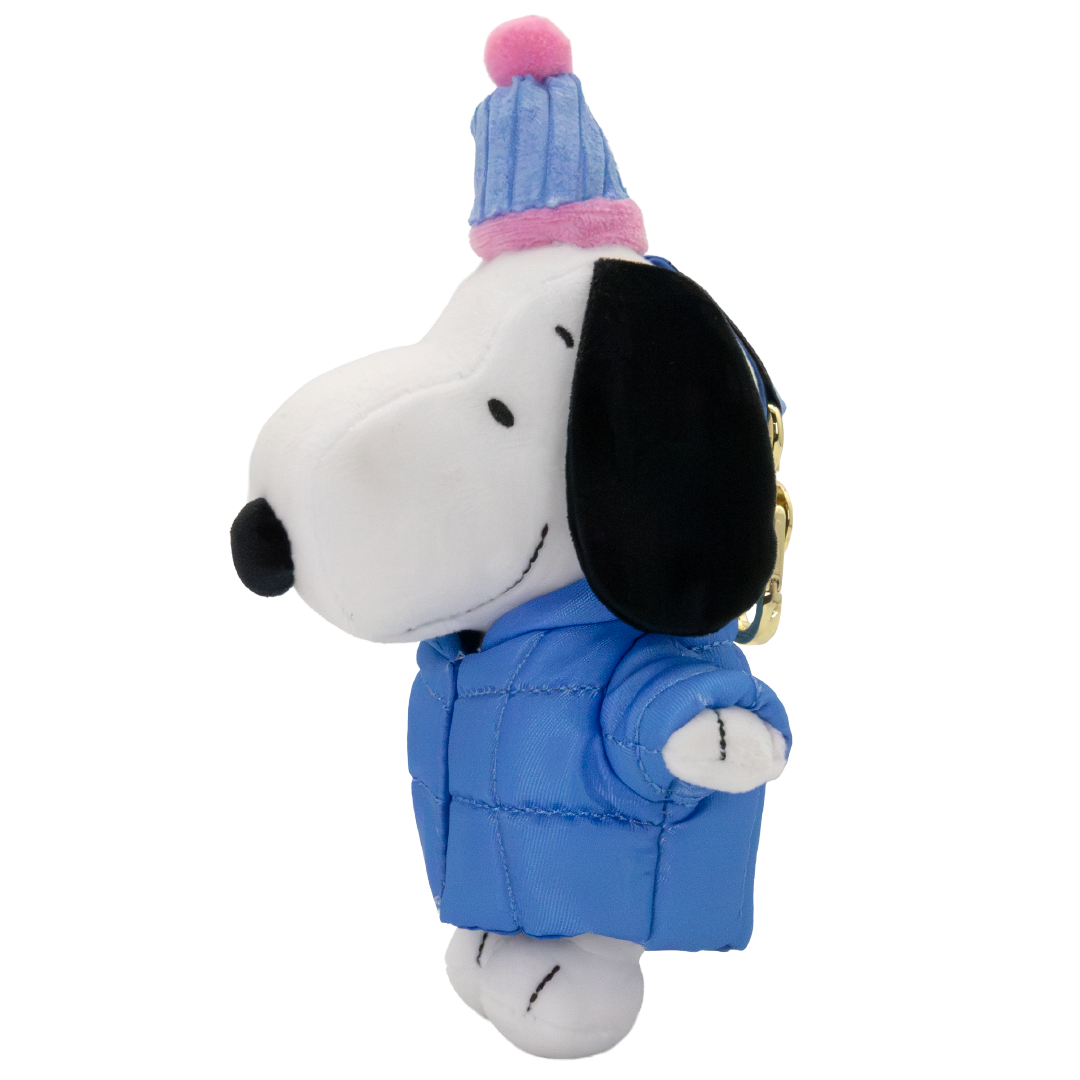Whatever! Makes You Happy Peanuts Snoopy Puffer Jacket Mystery Box Plush Bag Charm