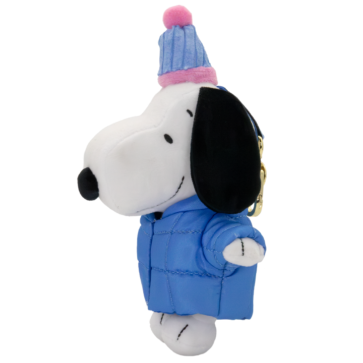 Whatever! Makes You Happy Peanuts Snoopy Puffer Jacket Mystery Box Plush Bag Charm