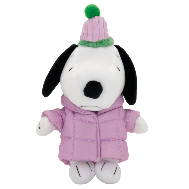 Whatever! Makes You Happy Peanuts Snoopy Puffer Jacket Mystery Box Plush Bag Charm