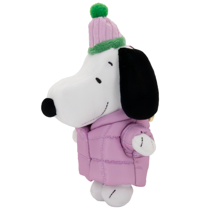 Whatever! Makes You Happy Peanuts Snoopy Puffer Jacket Mystery Box Plush Bag Charm