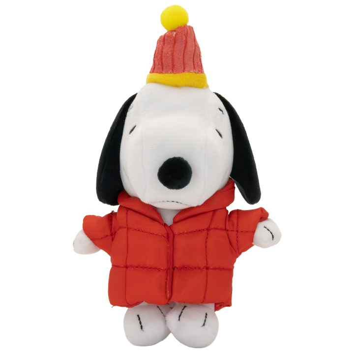 Whatever! Makes You Happy Peanuts Snoopy Puffer Jacket Mystery Box Plush Bag Charm