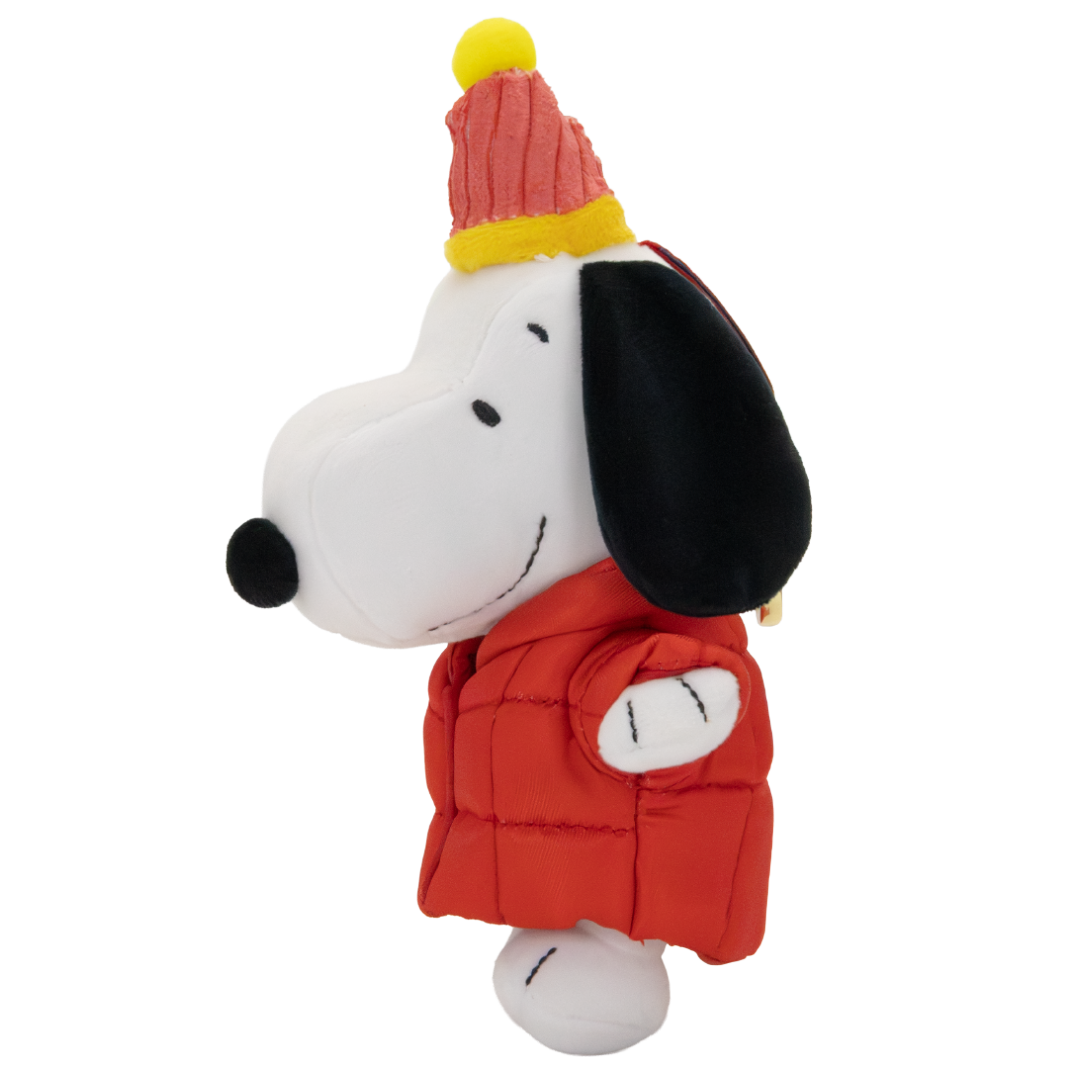 Whatever! Makes You Happy Peanuts Snoopy Puffer Jacket Mystery Box Plush Bag Charm