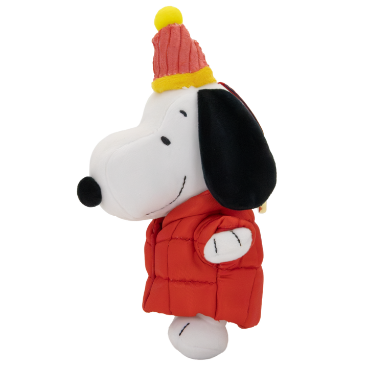 Whatever! Makes You Happy Peanuts Snoopy Puffer Jacket Mystery Box Plush Bag Charm
