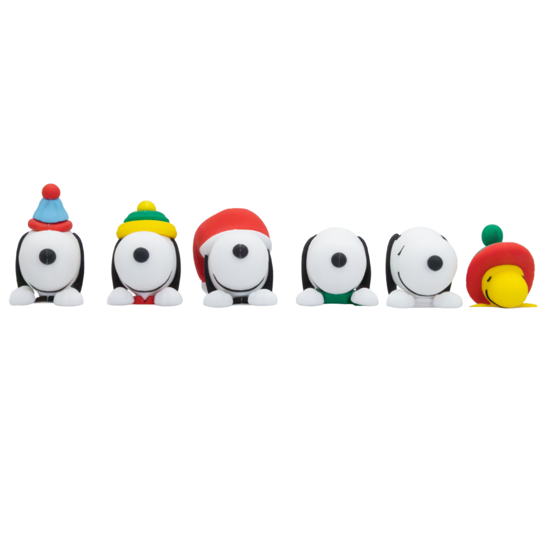 Whatever! Makes You Happy Peanuts Winter Snoopy Mystery Box Phone Buddies