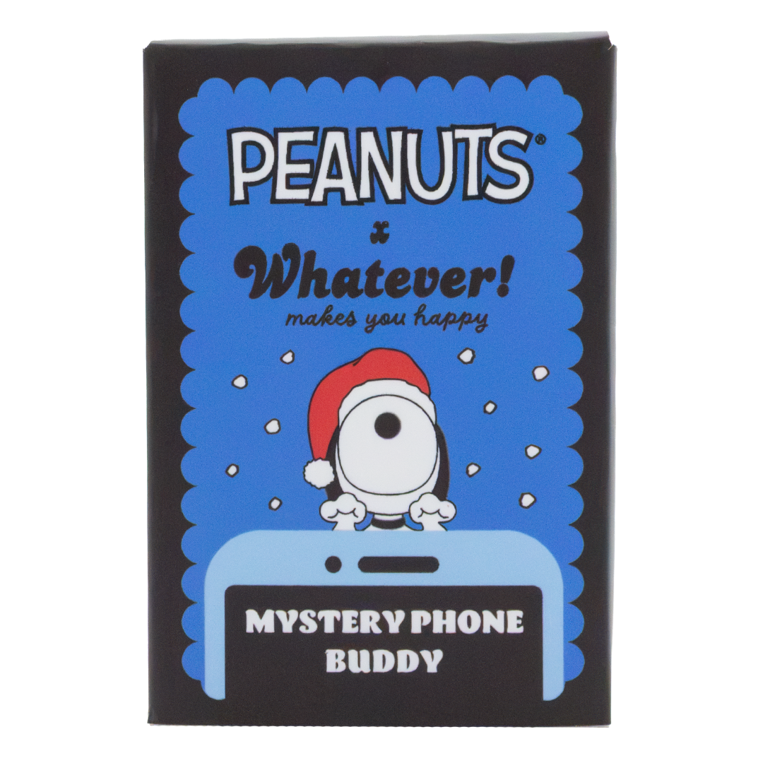 Whatever! Makes You Happy Peanuts Winter Snoopy Mystery Box Phone Buddies